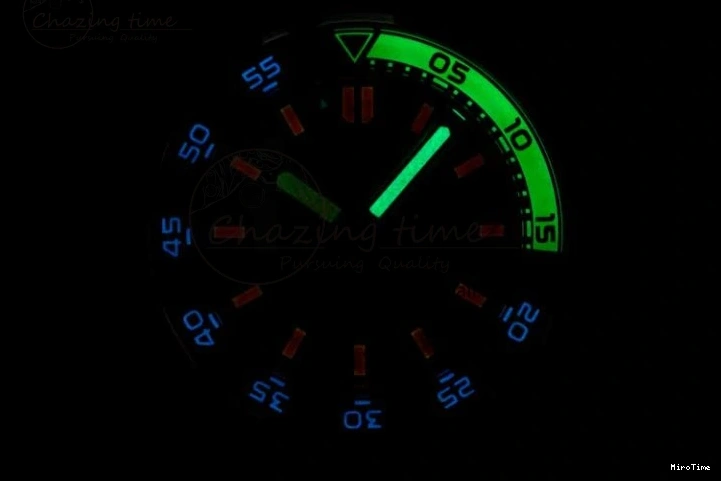 MIROTIME 0115 BestValue Aquatimer Automatic SS RSF 1:1 Best Edition White Orange Dial on SS Bracelet A 7072